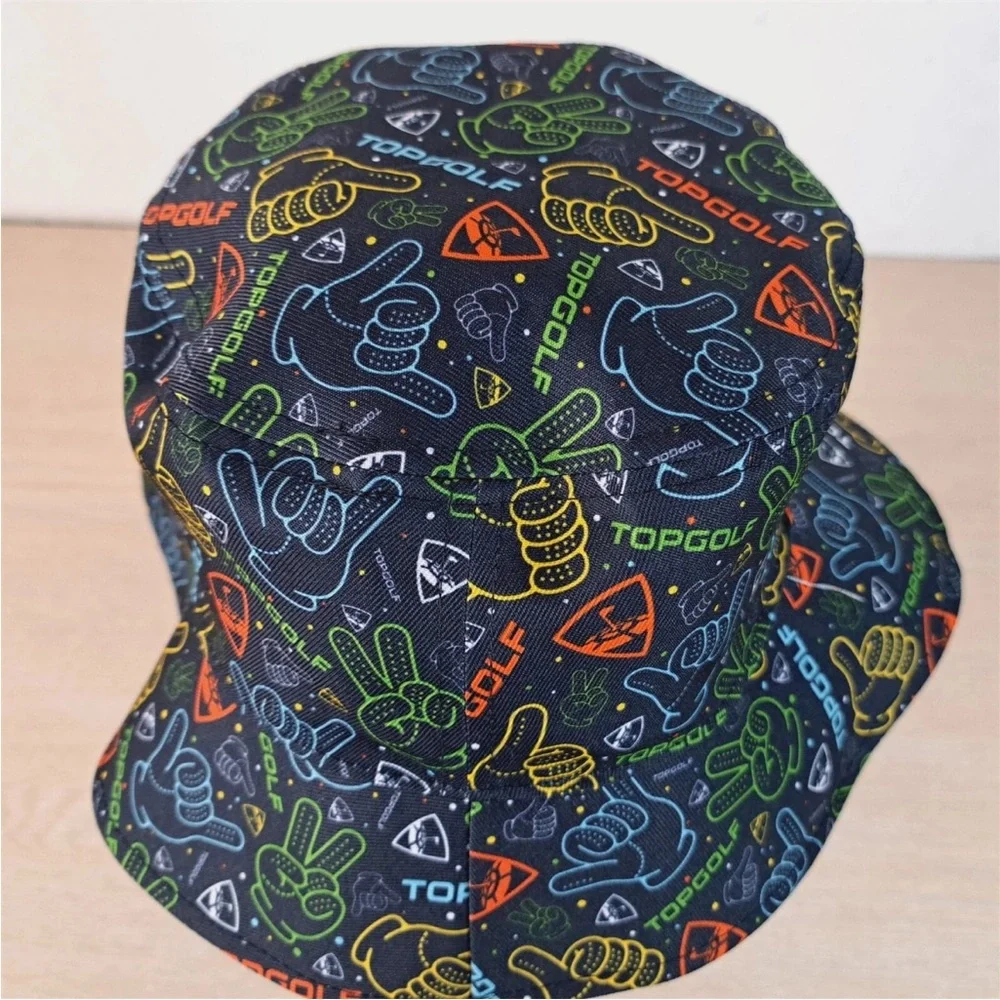 Topgolf Patterned Bucket Hat - Picture 3 of 16